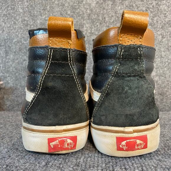 VANS Sk8-Hi MTE Scotchgard 3M Hiker Black Leather Size 9.5 Men\'s Shoes Hike main image 5